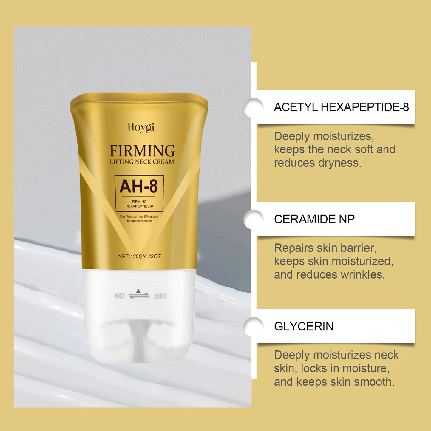 Hoygi™ | Neck Firming Roller Cream